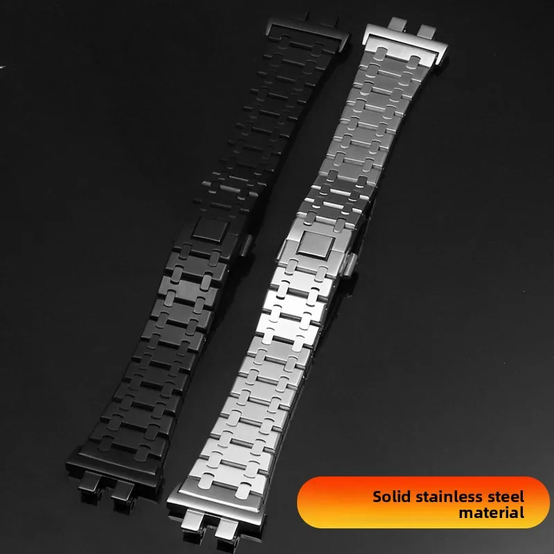 카시오 G-SHOCK GMW-B5000 GM-B2100 용 316 스테인레스 스틸 시계 밴드 고품질 수정 된 금속 스트랩 남성용 팔찌 액세서리