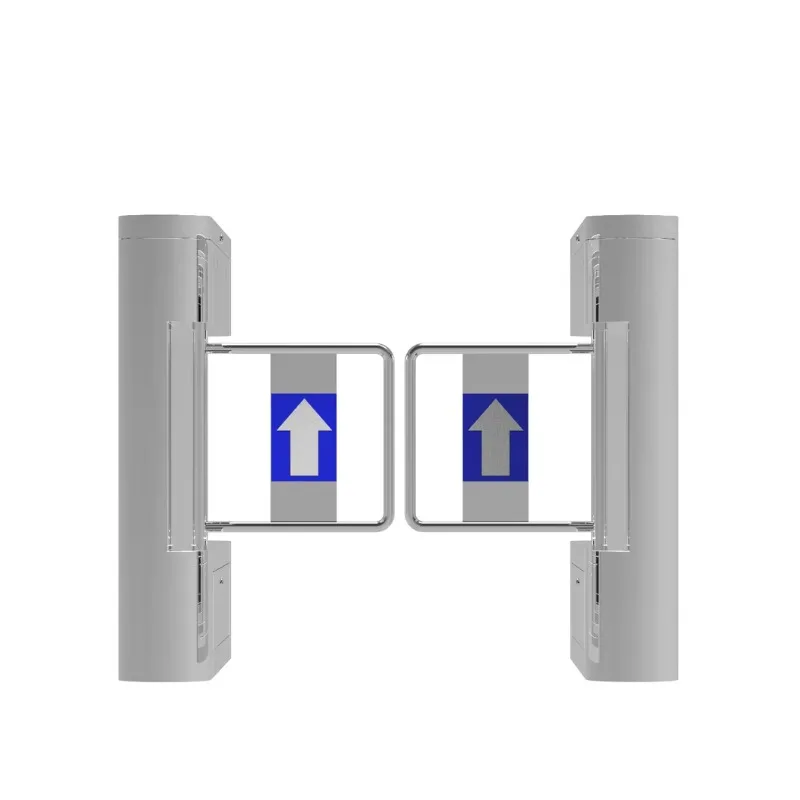 Office Building School Premium 304 Stainless Steel Automatic Access Control Entrance Exit Turnstile