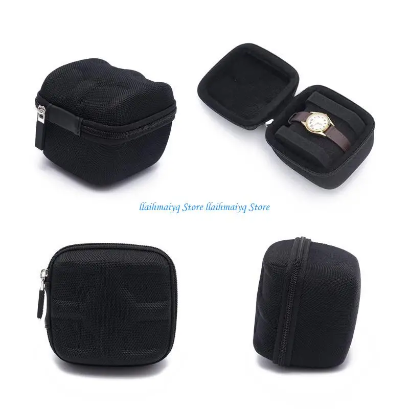 573B for Smart Watch Carrying for Case Travel Storage Box EVA Watch Protector Portable Jewelry Hard for Case with Pillow for