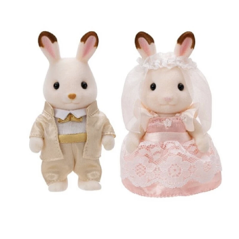 Authentieke Sylvanian Families Anime Karakter Simulatie Speelhuisje Speelgoed Kamer Decoratie Speelgoed Kerstcadeau