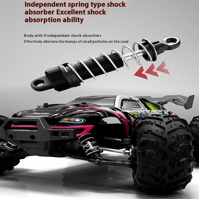 

4WD Brushless Remote Control High-Speed Vehicle 70km/H Metal Differential Transmission Sand Cross-Country Fast Drift Model Toy