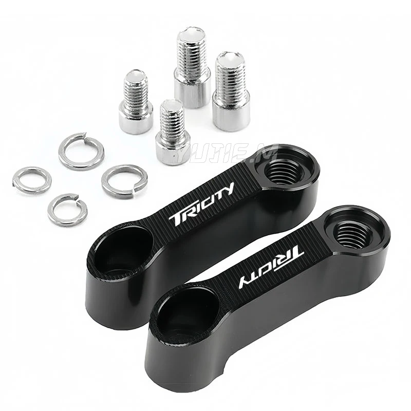 For Tricity 125 155 300 2018-2025 Motorcycle Accessories Rearview Mirrors Extension Riser Extend Adapter