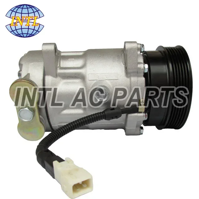 

9630014080 71789353 71723461 71723460 71789351 7V16 car ac compressor for Citroen/Fiat/Lancia/Peugeot/Renault PV6