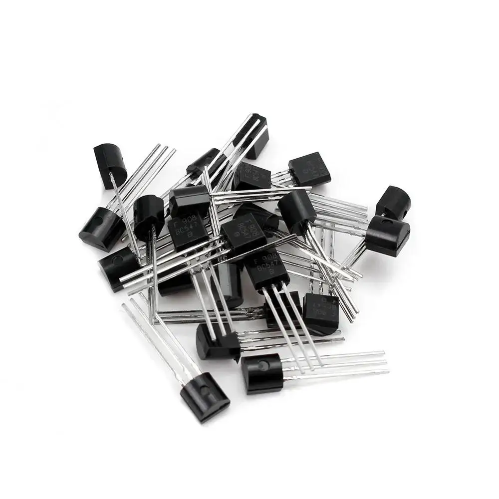 50PCS SAMIROB Transistors BC547 BC557 each 25pcs Transistor Kit bc557 bc547 Transistor NPN PNP DIY Electronic Kit