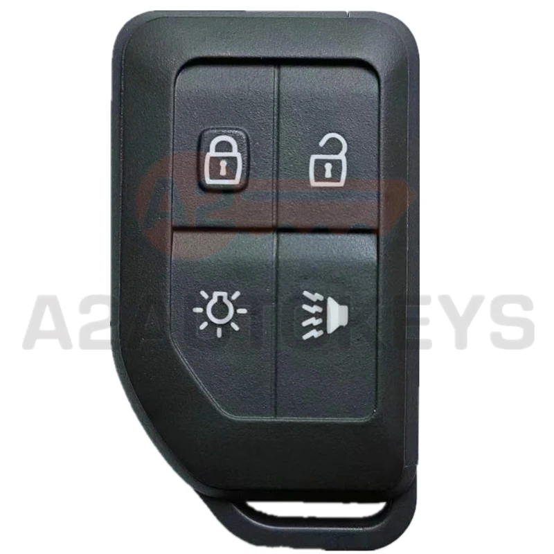 A2AUTOKEYS For Volvo FM FH16 Truck Car Smart Key Housing 4 Buttons 433 MHZ Car Remont AUTO Smart Key