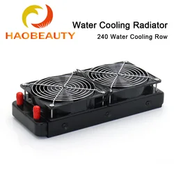 HaoBeauty Radiatore di Raffreddamento Ad Acqua di Raffreddamento Ad Acqua Fila 240 Acqua Fila Fan 220V Con Ventola Del Radiatore