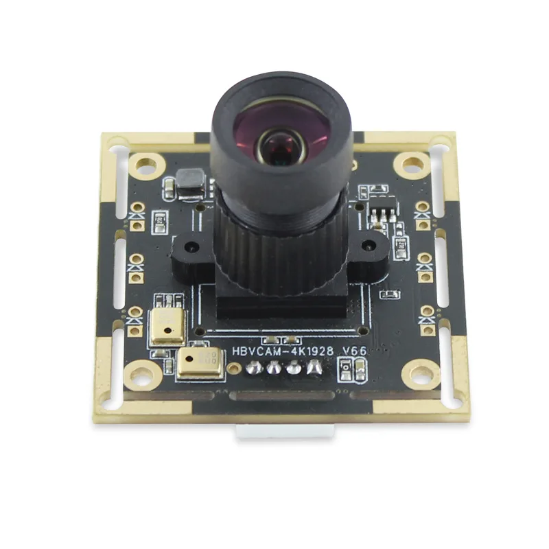 4K HD 8.0million Pixel Industrial Camera Module Wide Angle No Distortion Face Recognition IMX317 Module