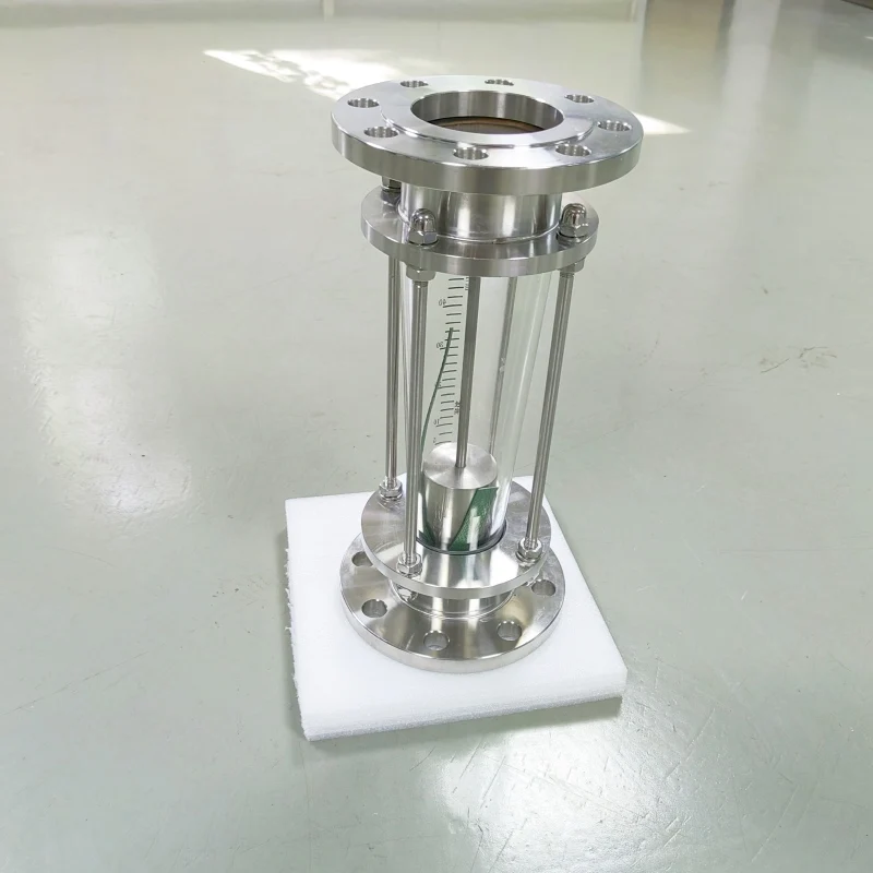 

A simple, easy-to-maintain glass tube flowmeter for various fluid flow measurements