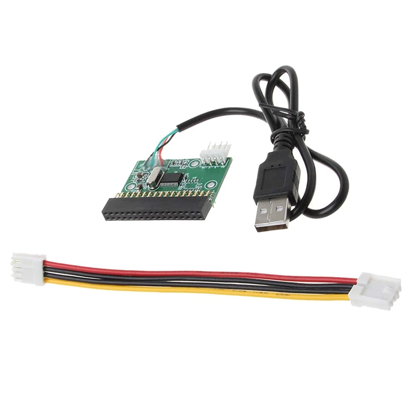 AF91-1.44Mb Conector de unidad de disquete de 3,5 pulgadas 34 pines a adaptador de cable USB placa Pcb, disco USB a disquete A