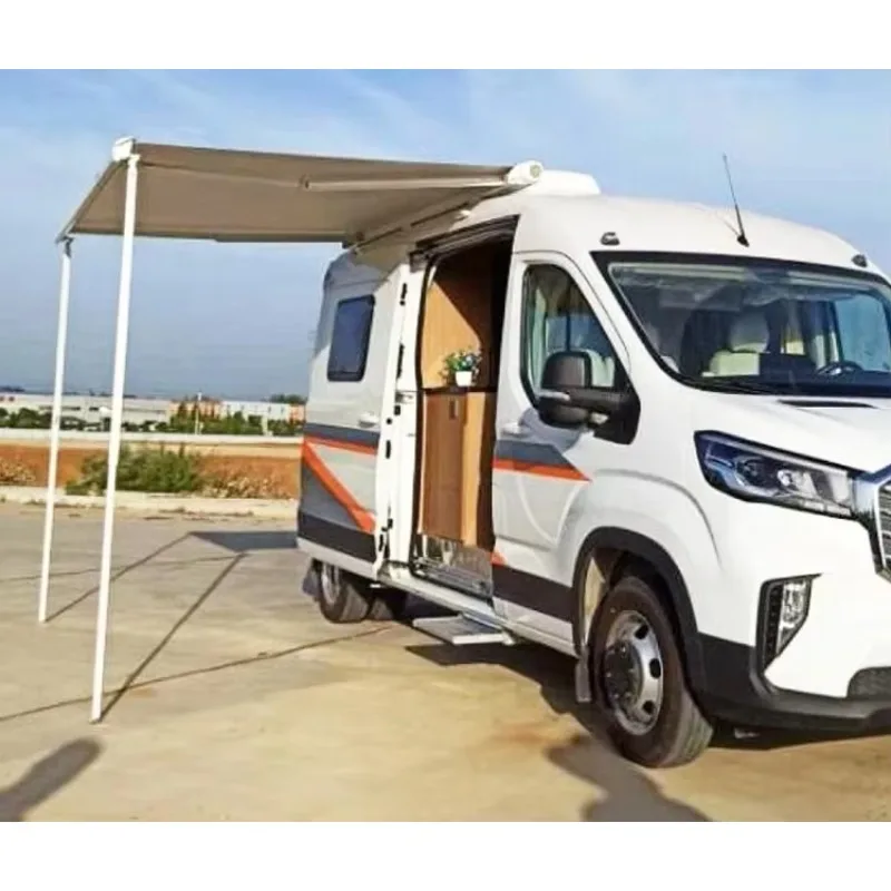 

Automatic Outdoor Aluminium Hard Shell Side Awning Waterproof RV Caravan Accessory Sun Shade Canopy for Motorhome Trailers