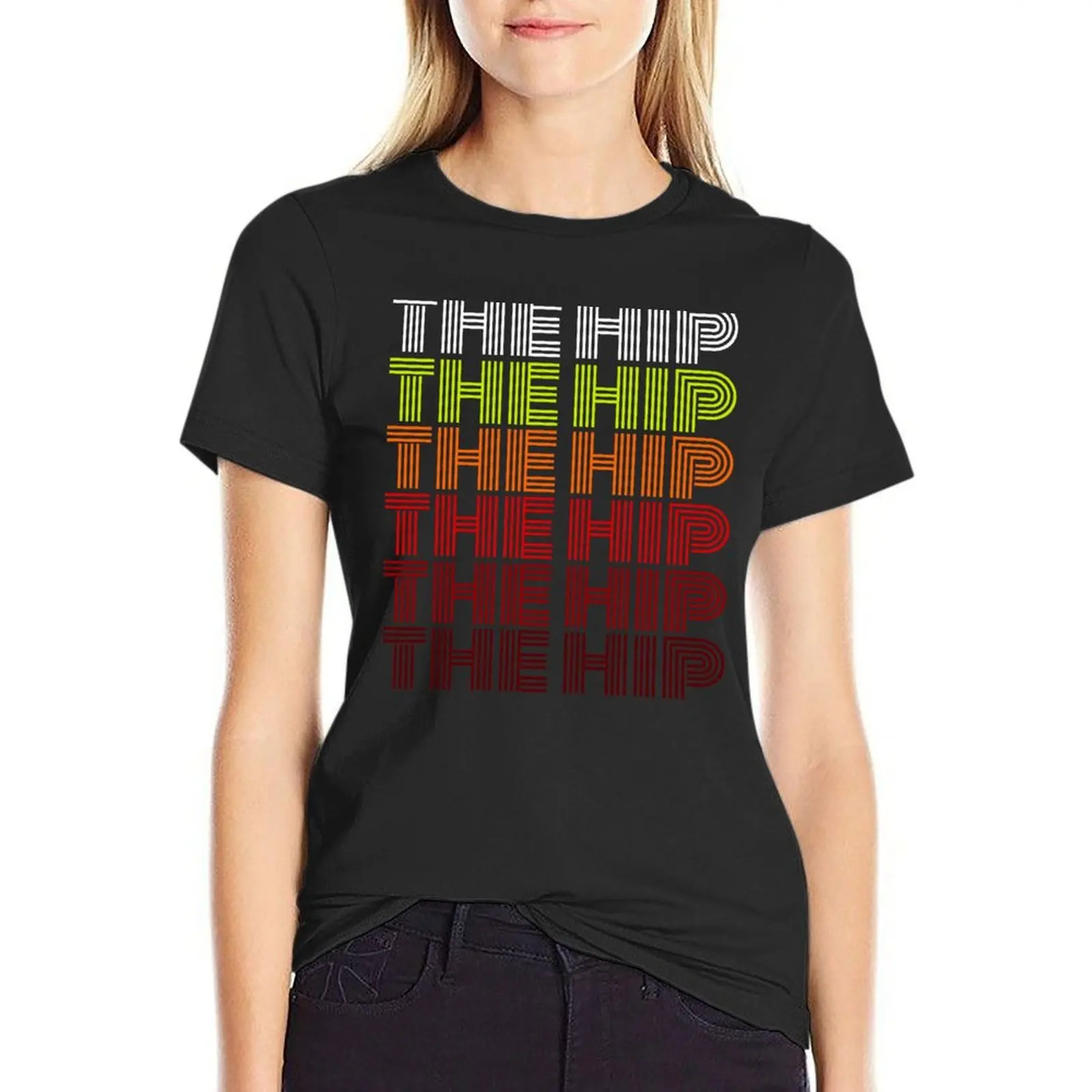 

Tragically Hip Vintage T-Shirt anime vintage summer tops spring clothes Women 2025