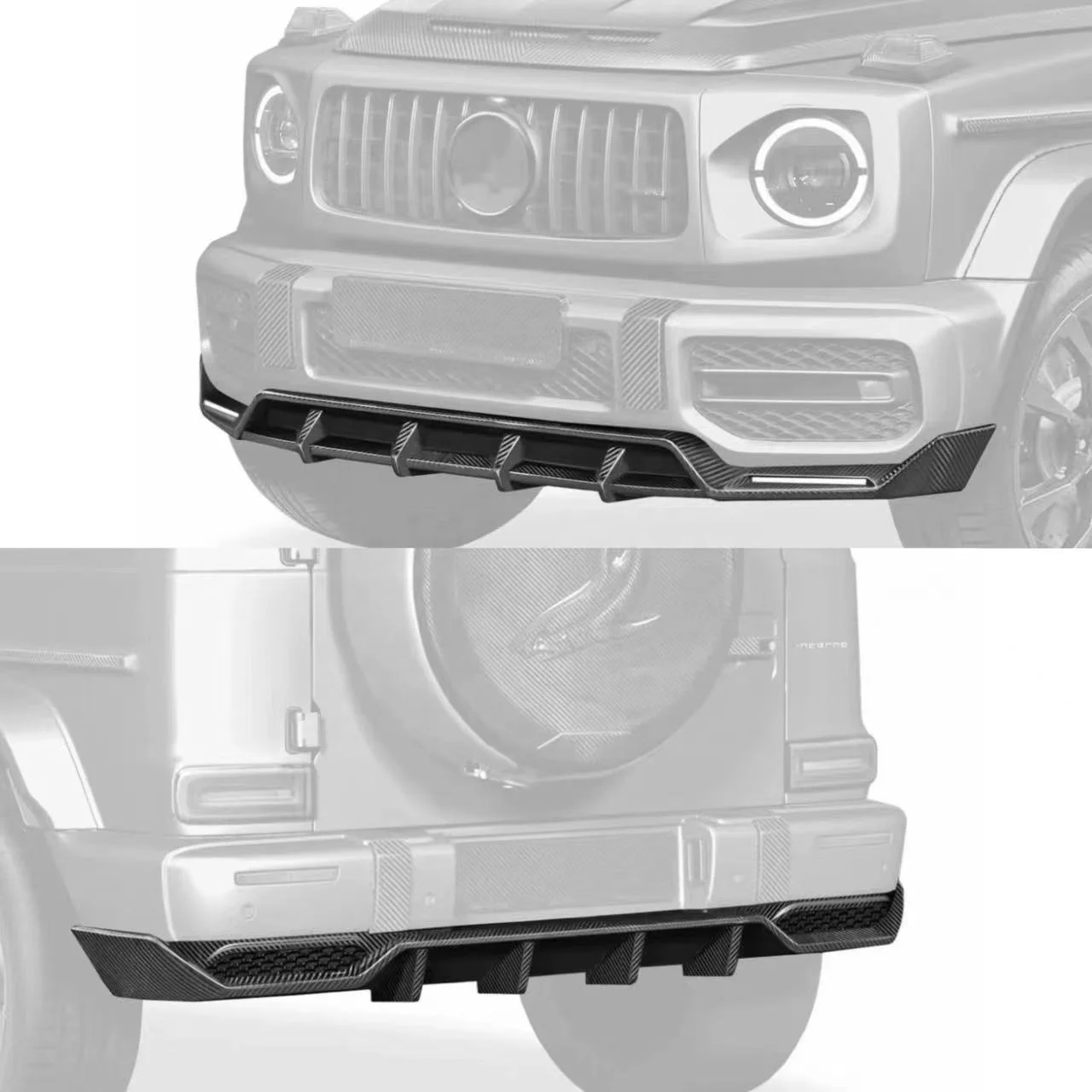 High Quality Carbon Fiber Tc Style For Merc edes  G-Class W464 G500 G350 Body Kit