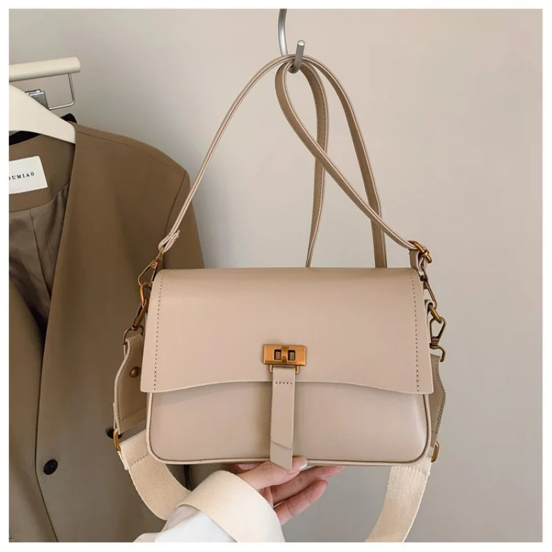 

Famous Designer Leather Women's Handbag High-End Luxury Brand Fashionable Elegant Crossbody Handbag For Ladies Daily Vintage