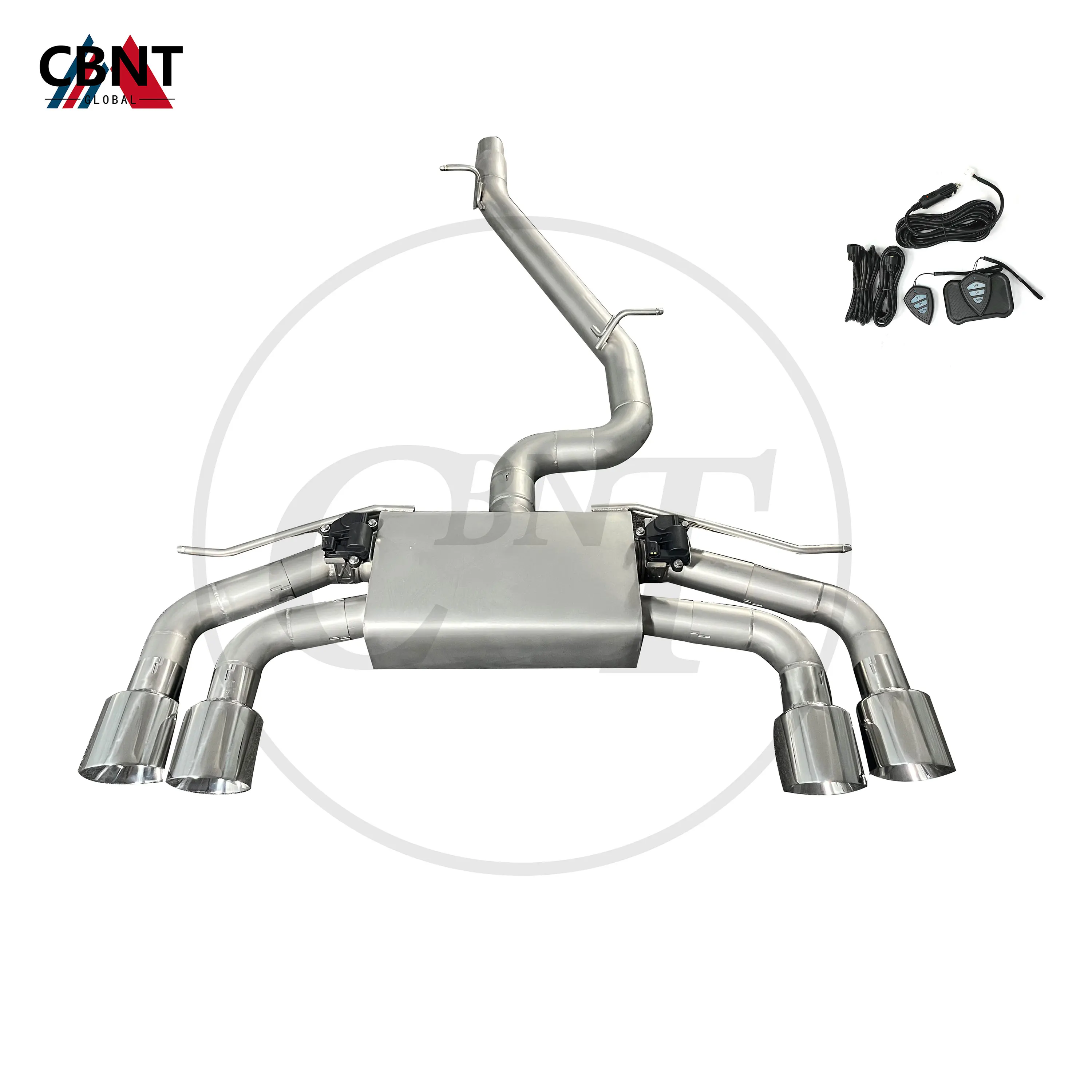 

CBNT Valvetronic Exhaust System For VW Golf MK7 R 2.0T Catback Exhaust-pipe SS304 Stainless Steel Performance Car Accessories