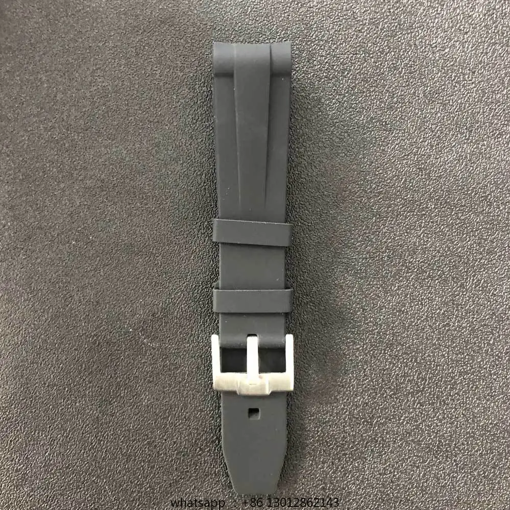 

Watch accessories, rubber luminous and matte straps 20mm * 18mm stainless steel clasp