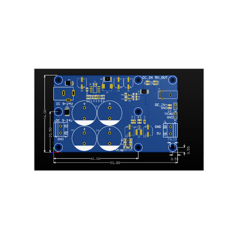 DC9-24V Input 5V 3A Output Power-off Preservation UPS Voltage Protection UPS Uninterruptible Power Supply Board for Raspberry Pi
