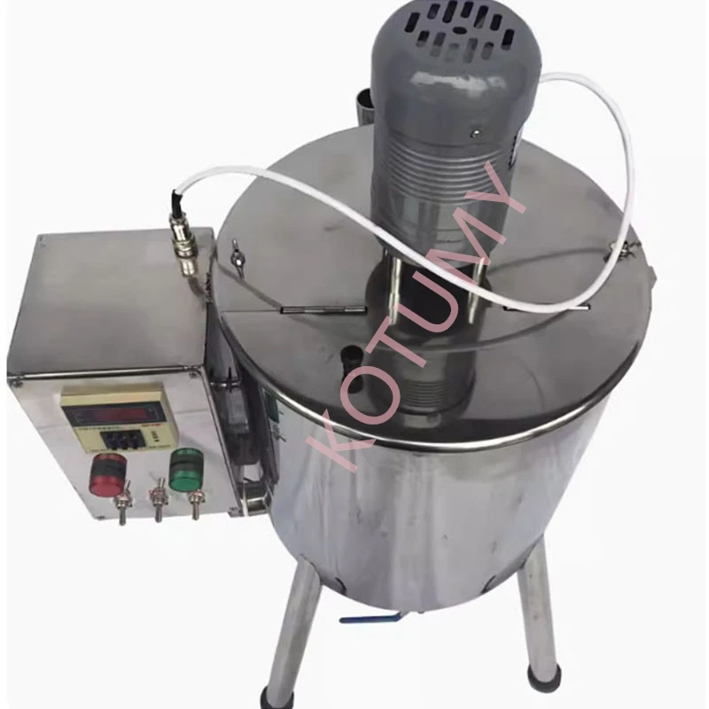 NEW 15L Lipstick Wax Material Nail Polish Cosmetics Heating Stirring Mixer Mixing Heating Filling Machine