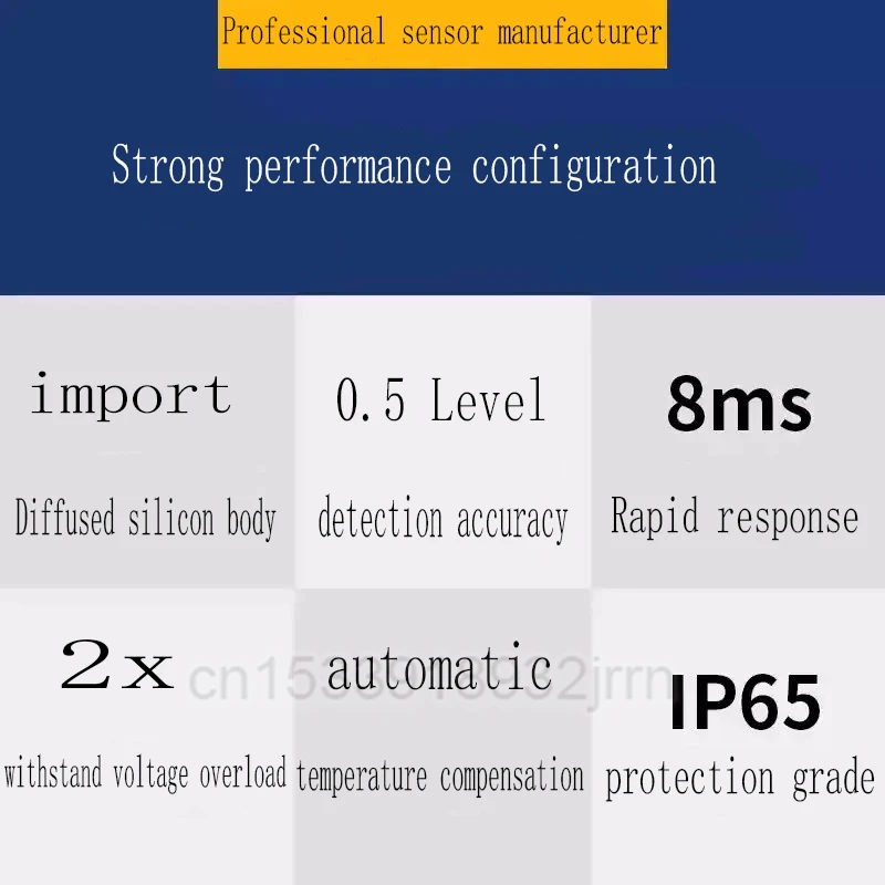 1pcs Intelligent Differential Pressure Transmitter 3051DP Capacitive Micro Differential Pressure Sensor4-20mA With HART Protocol