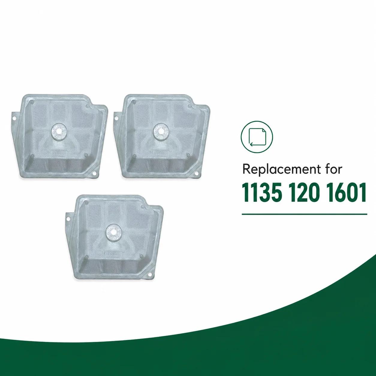 3Pcs Air Filter Kit For Stihl MS341 MS361 Chainsaw 1135 120 1601 Replacement Parts Saw Spare Filters Cleaner