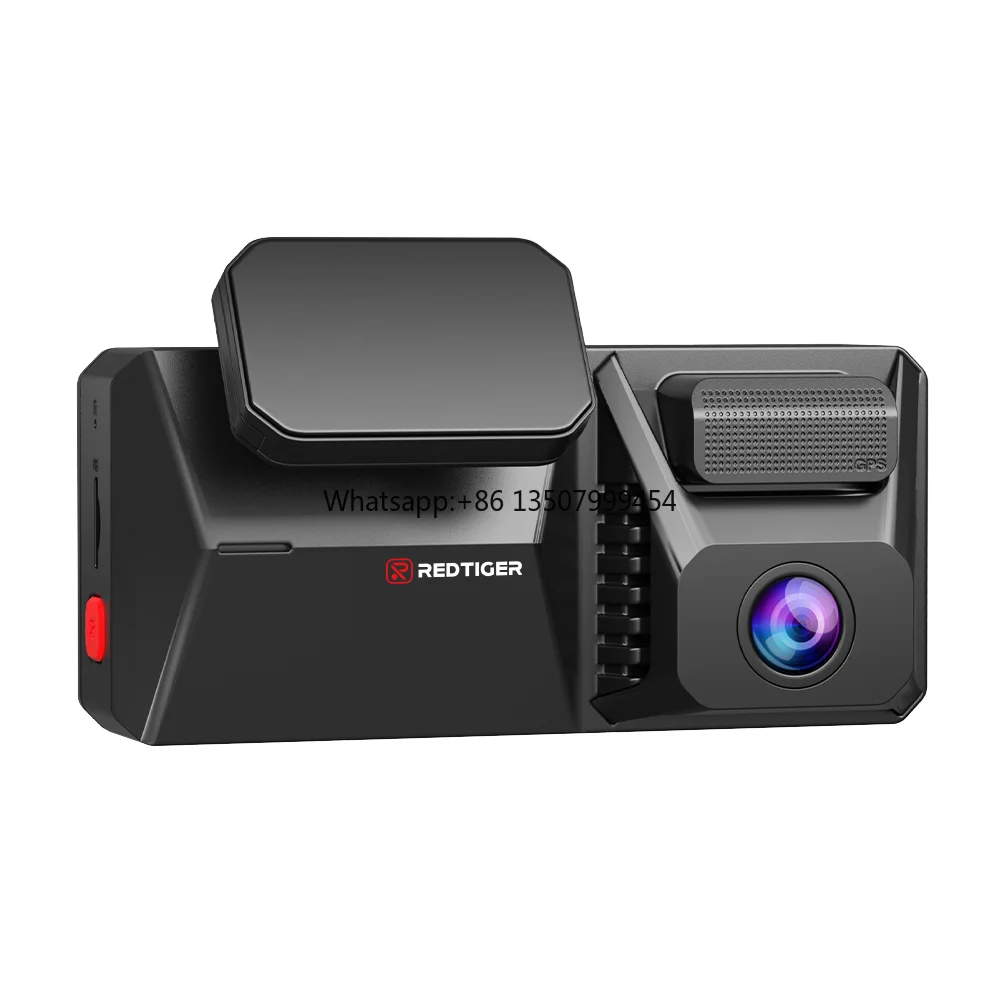 

REDTIGER Distributor F77 Night Vision Dual 4K Starvis 2 IMX678 Sensor Car Black Box Dash Camera Front and Rear with WIFI GPS