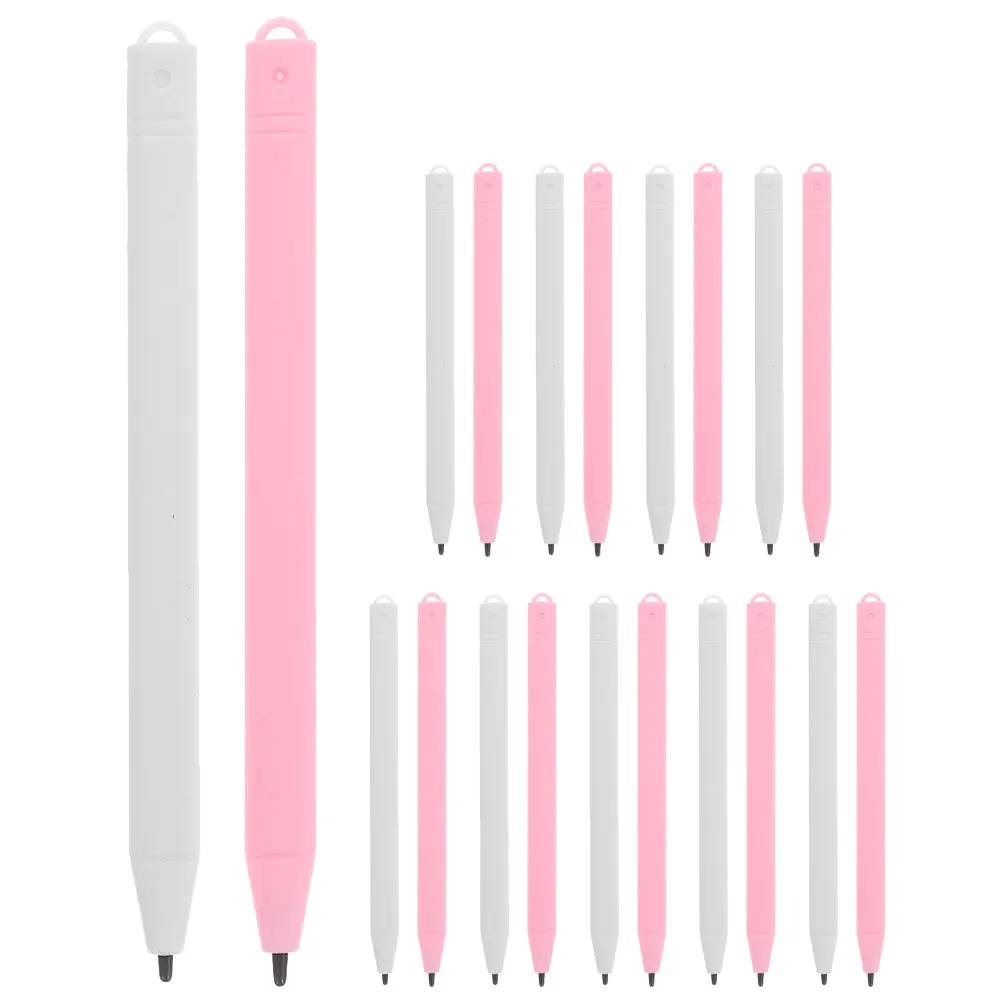 

20pcs LCDWritingBoardPen FineTip ErgonomicGrip Compatible Replacement TouchPens GraphicsTablet Accessories