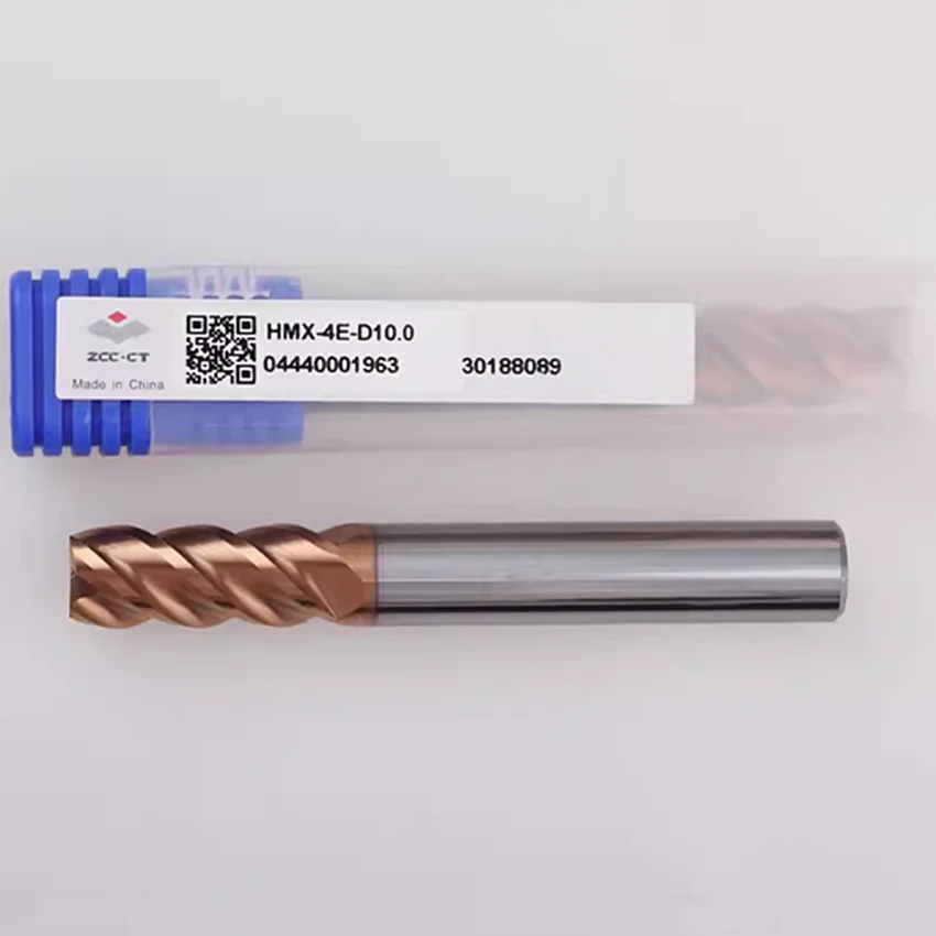 

HMX-4E-D6.0/HMX-4E-D7.0/HMX-4E-D8.0/HMX-4E-D9.0/HMX-4E-D10.0 ZCC.CT HMX-4E 4-зубые концевые фрезы 4T Концевые фрезы