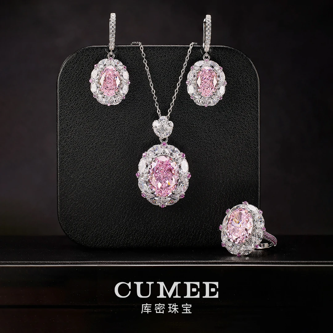 

Gold Plated Halo Engagement Pink Rings Premium Cubic Zirconia Promise Eternity Ring for Women Wedding Bands 925 sterling silver