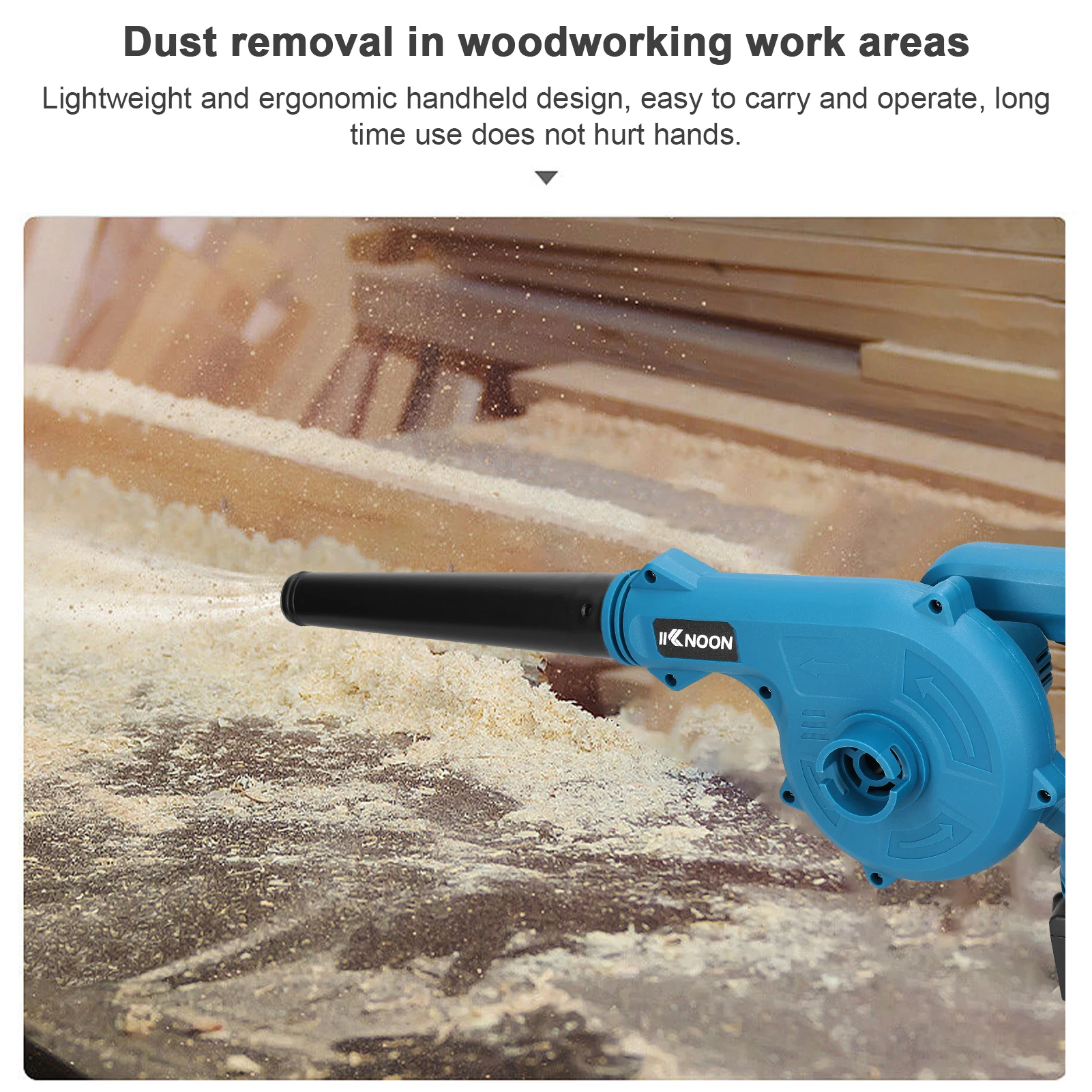 قابلة للشحن 2 في 1 تهب وشفط يترك مجمع الغبار عالية الطاقة اللاسلكي منفاخ الهواء الكهربائي المحمولة مكنسة كهربائية