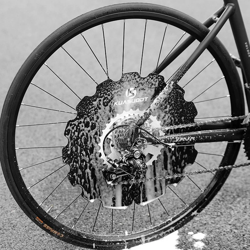 New Bicycle Motorcycle Washing Disc Brake Cleaning Protection Cover Anti Grime Guard Wheel Cover For Road Mountain BikeAcc view 5