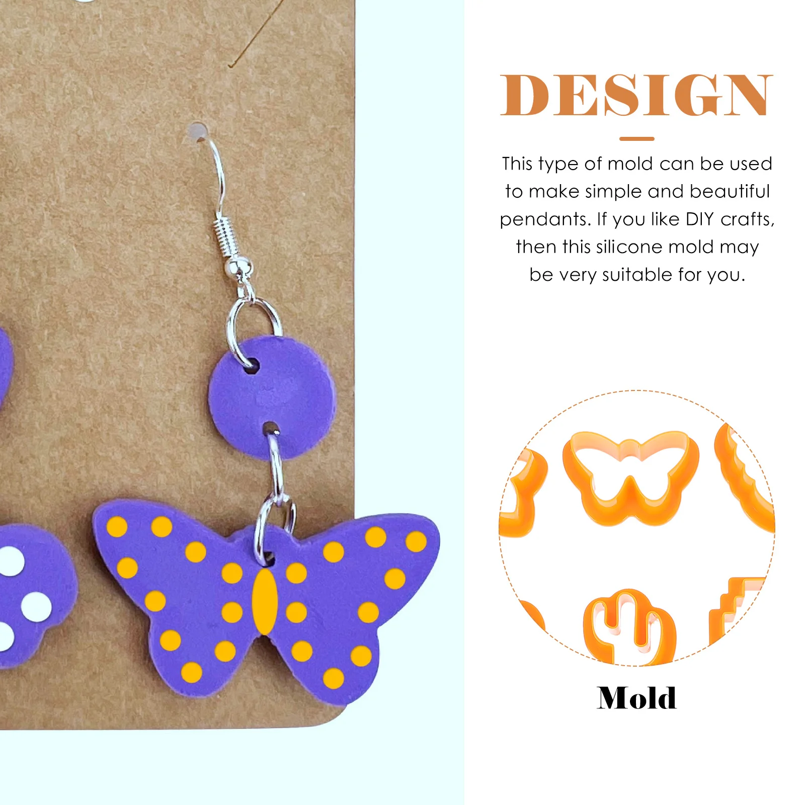 

Набор из 25 формочек для серег из полимерной глины: уникальный дизайн, простота использования для проектов DIY, инструменты для изготовления серег, инструменты для гончарного дела