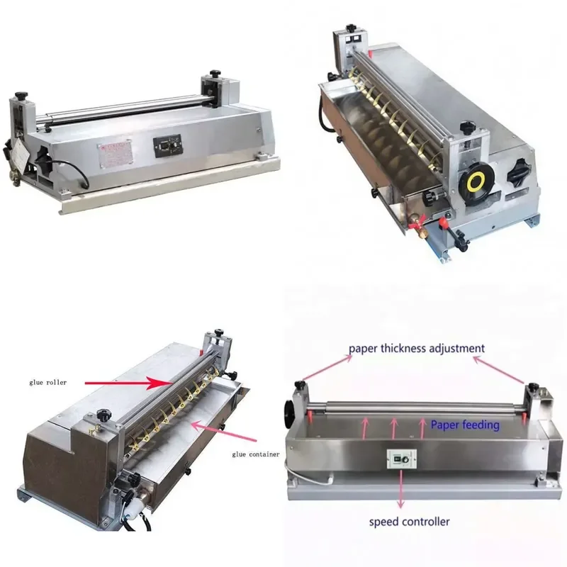 

72cm Paper Cold Glue Machine Label Gluing Machine Manual Box Gluing Machine