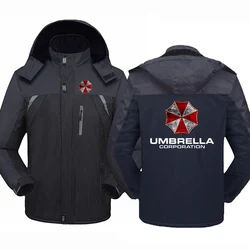 Umbrella Corporation-chaqueta con capucha para hombre, cortavientos a prueba de viento, cómoda, ropa de moda, abrigo, Tops, invierno, 2023