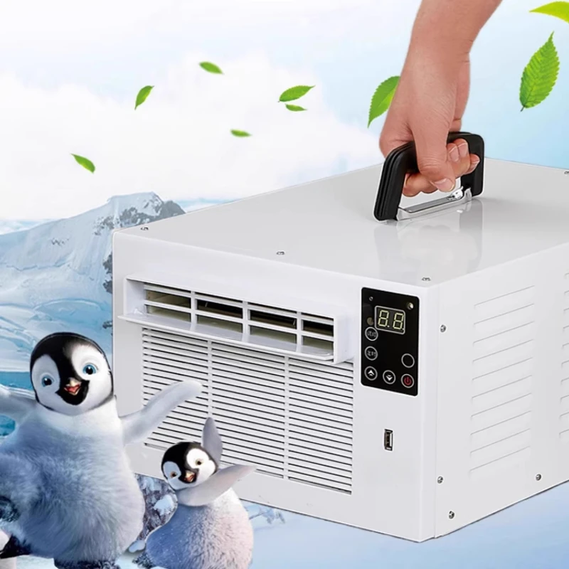 

Installation-free mobile air conditioner compressor refrigerator portable