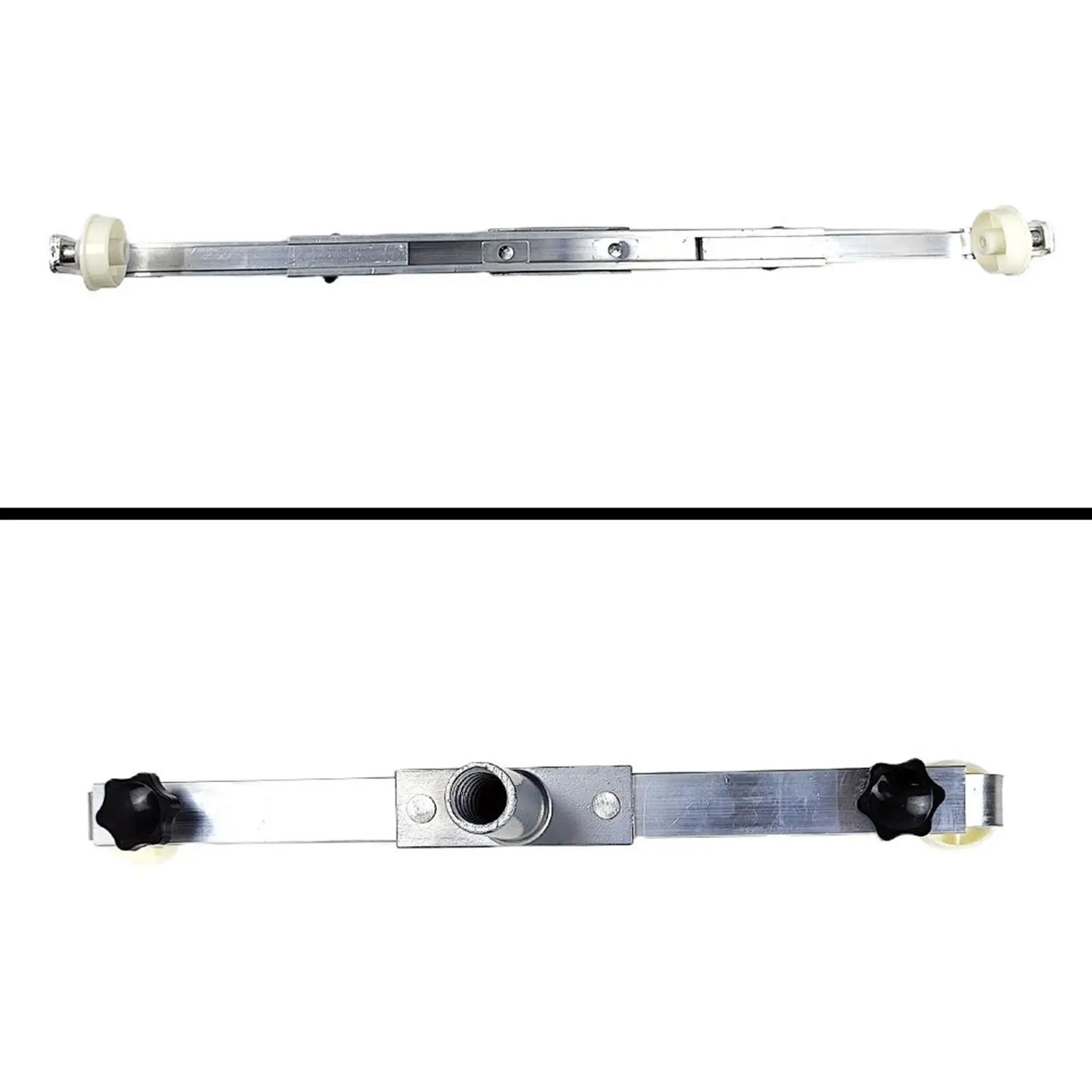 Heavy Duty Adjustable Paint Roller Frame Aluminum Alloy Double Arm 12-20 Inch Wide Roller Support for Wall Painting