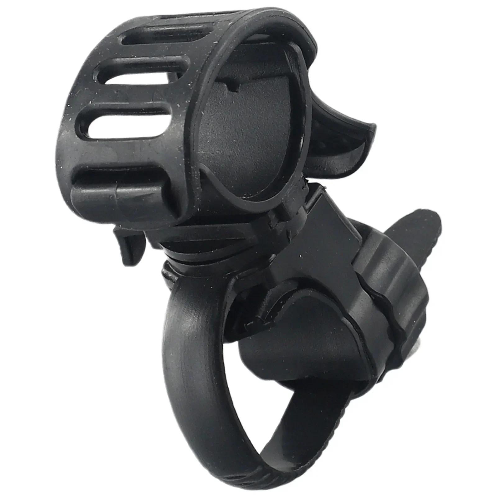 Degree Holder Black Rotation Bicycle Handlebar Light Bracket Bike Mount Flashlight Lamp Clip Support.Clamp