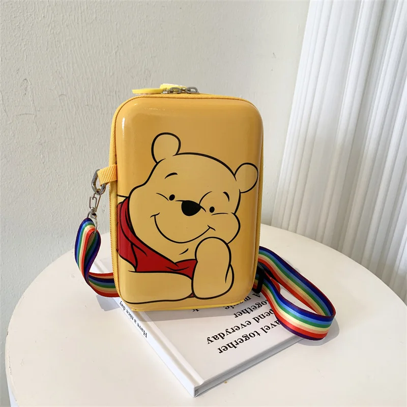 New Disney Cartoon Mickey Cute Fashion borsa per cellulare per bambini borsa a tracolla a tracolla da donna semplice creativa