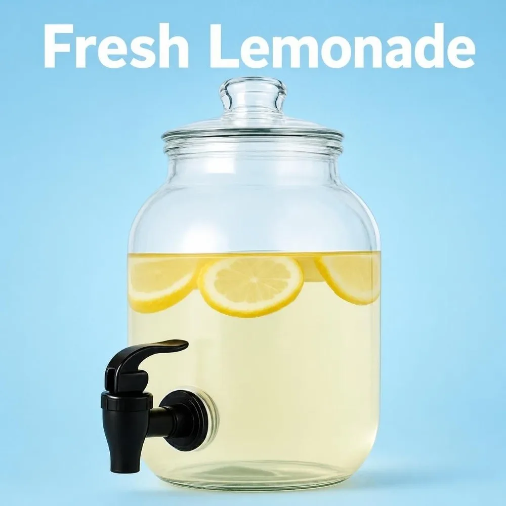 2pcs Food Grade Wine Bottle Plastic Faucet with Filter Electroplated Jar Wine Barrel Special Faucet Beverage Faucet