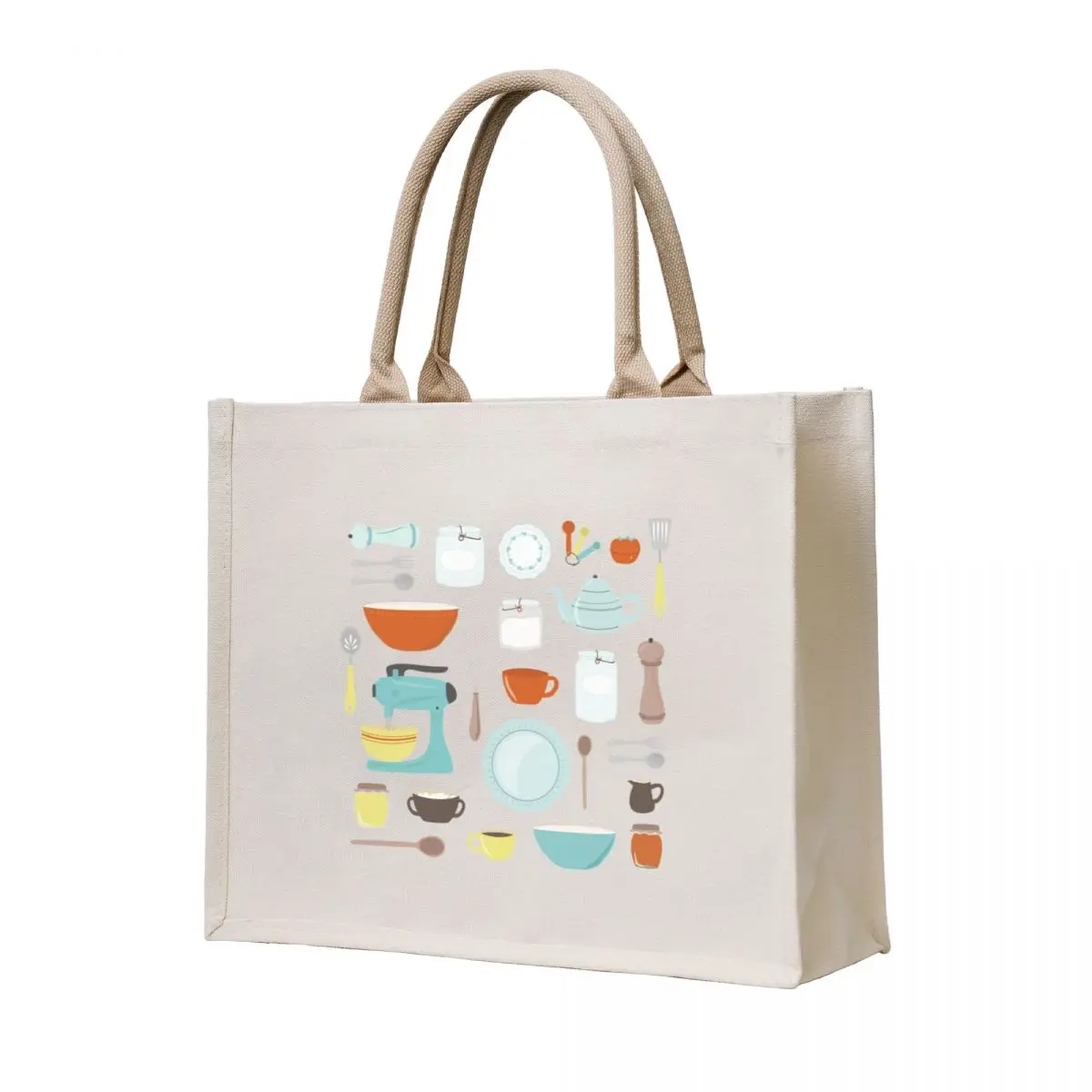

My Vintage Kitchen Tote Bag shopping bag custom canvas bag Women's tote tote woman