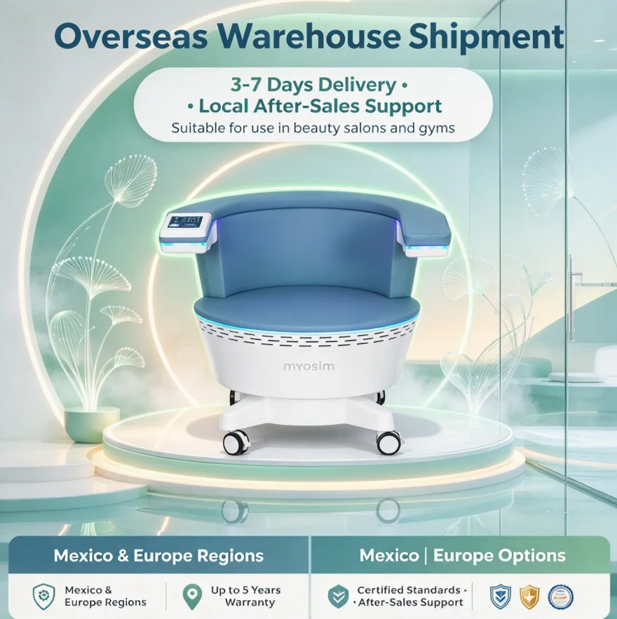 EMS Pelvic Muscle Stimulator Electromagnetic Pelvic Floor Chair for Postpartum Recovery Incontinence Men and Women