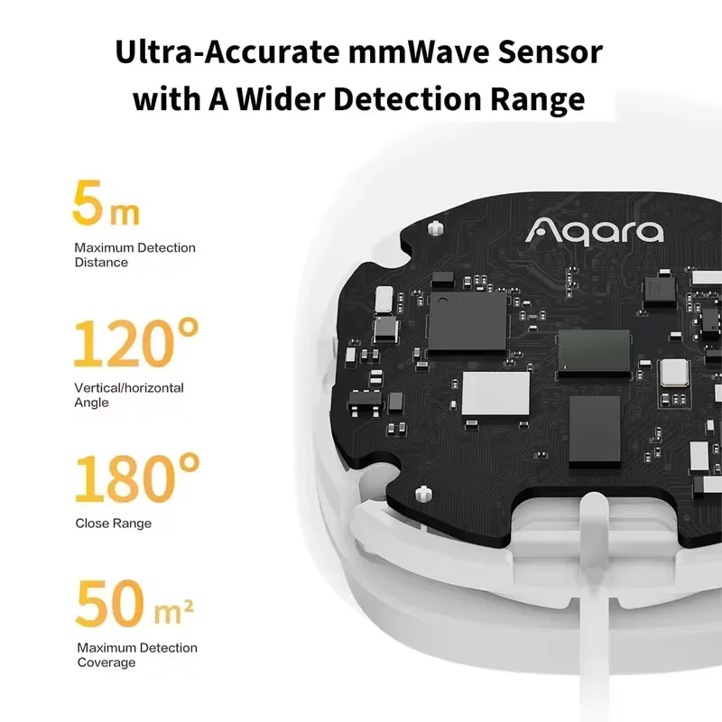 Aqara FP1 Human Presence Sensor ZigBee 3.0 Smart Human body Detector Exists Sensor Smart Home for FP2 APP Aqara home homekit APP - view 6