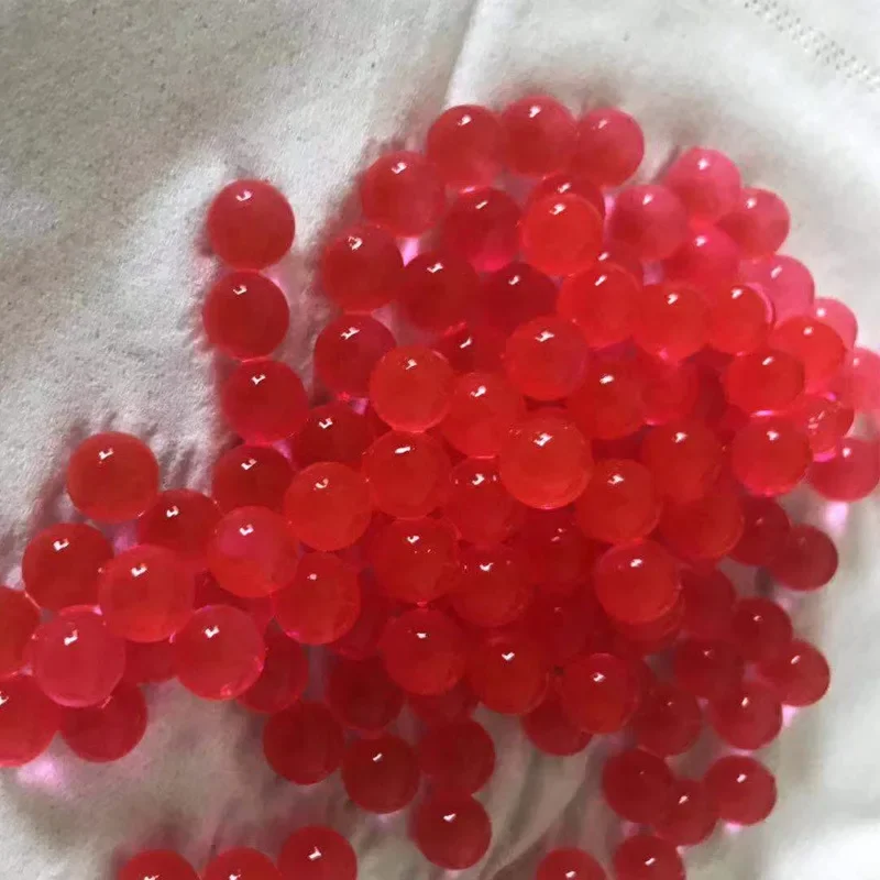 Mais quente 3.0 vermelho duro 7mm bola de gel para pisca de gel brinquedo arma acessórios brinquedos ao ar livre para crianças