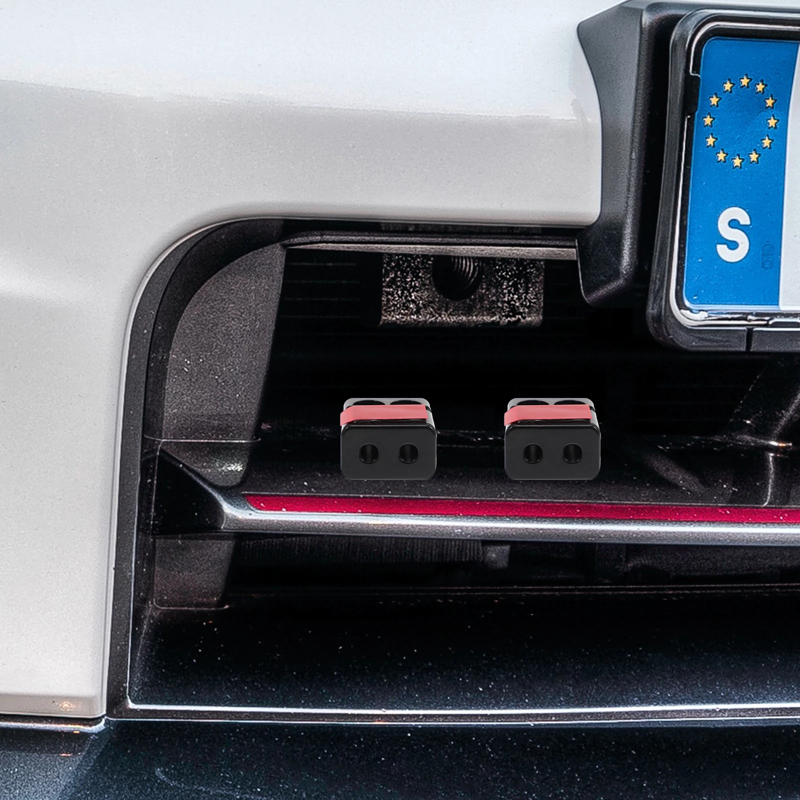 

2pcs Whistle Automotive Abs Warning Device Uv Resistant Durable Tool For Vehicles Trucks Rural Driving Safety Deer Repellent