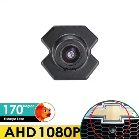170° AHD 1080P Car LOGO Front View Camera For Chevrolet Cruze Captiva Sonic Orlando Sail Spark GT Aveo Vehicle Night Vision