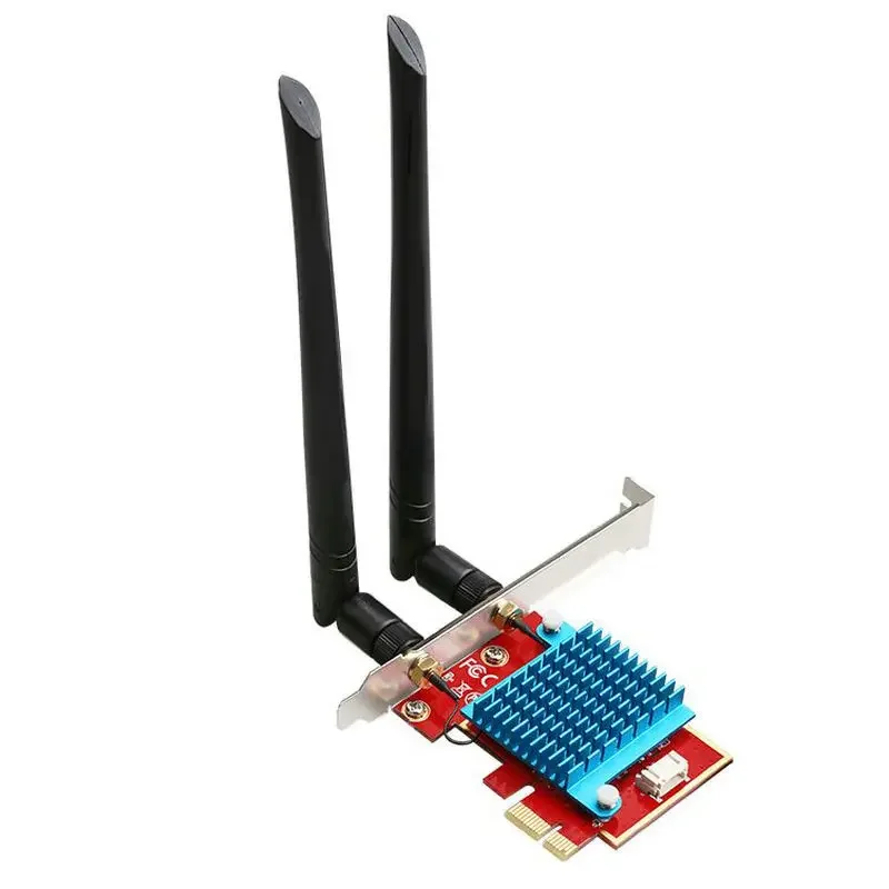 

MINI PCIE wireless wifi adapter PCI-1x to M.2 NGFF-Ekey supports Bluetooth