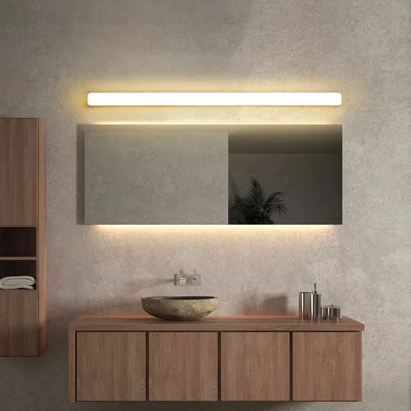 Imagem -05 - Moisture Proof Led Wall Lamp Quarto Acrílico Sconces Indoor Kitchen e Bathroom Fixture Anti-fog Luminária Room Decor Mirror