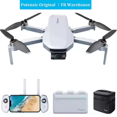 DJIs Mini 4 Pro Fly More ChlorPlus RC 2 écran pliable, mini importateur 4K HDR 2 batt - AliExpress 200001075