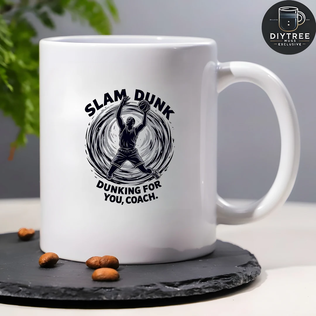 كأس كرة السلة سلام دنك لحظة + كوب العاطفة الرياضية هدية عيد الميلاد كوب مكتب المنزل #4