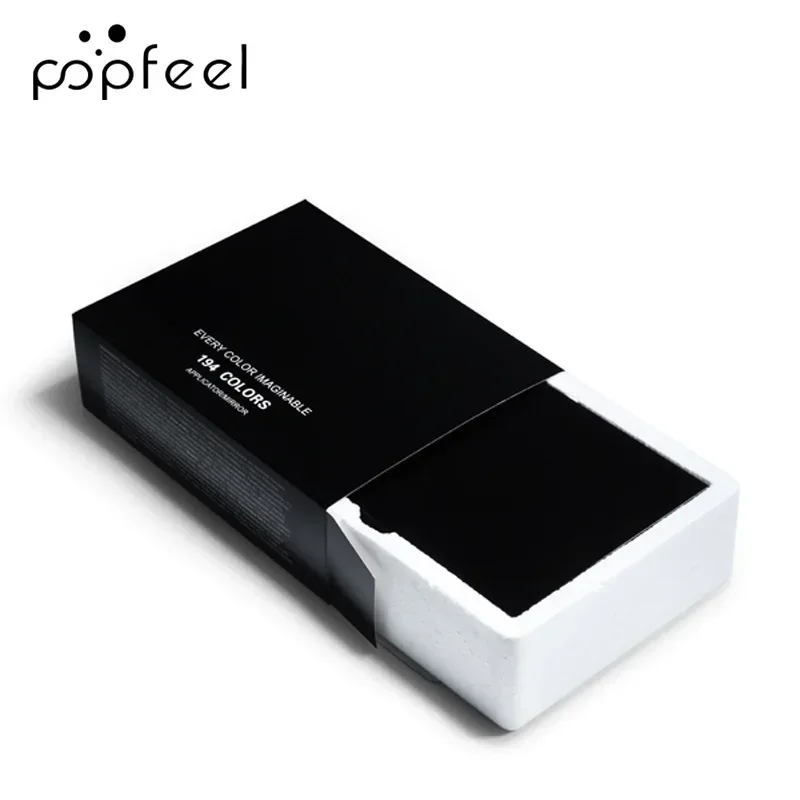 Maquillaje Popfeel Pro más vendido, paleta de brillo mate de 194 colores, base cosmética en polvo, colorete, Kit de belleza para contorno de cejas