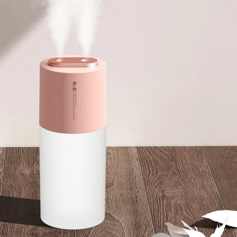 

Увлажнитель с двойным распылением, большой объем тумана, USB портативный настольный увлажнитель для автомобиля