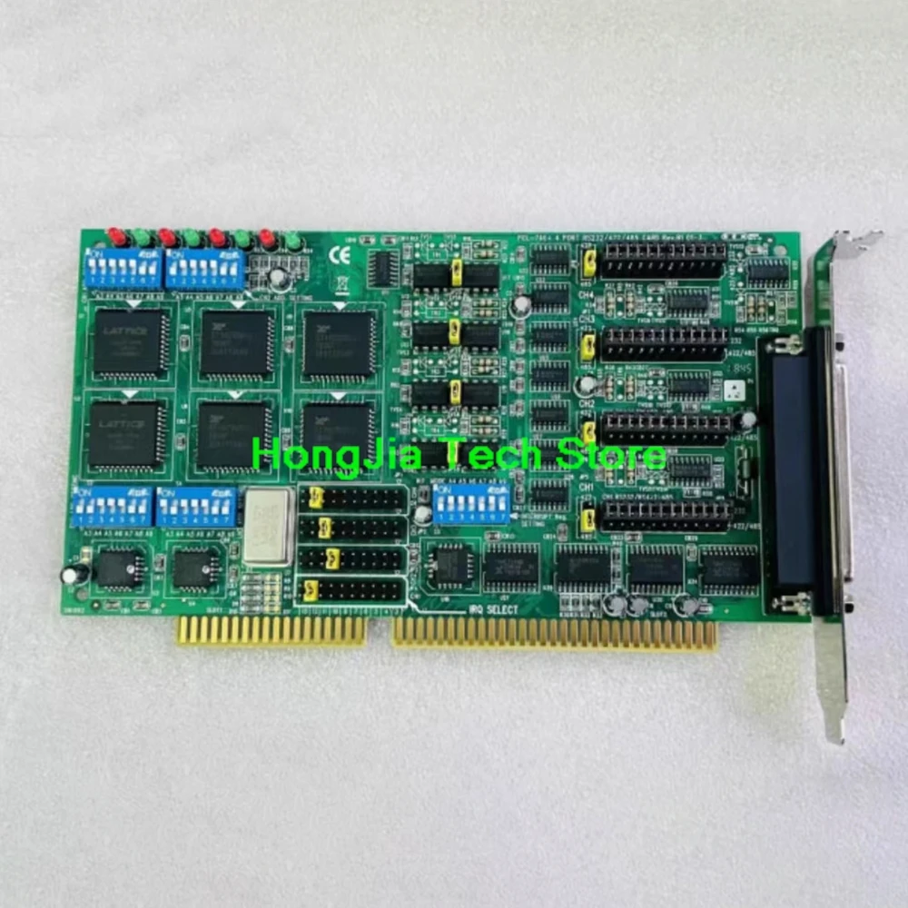 For Advantech PCL-746+ 4 PORT RS-232/422/485 REV.B1 Acquisition Card PCL746 REV.B1